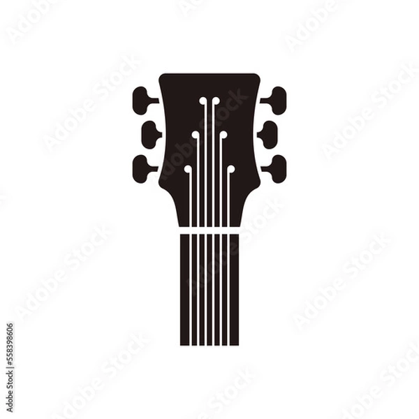 Obraz Guitar logo design icon and symbol vector