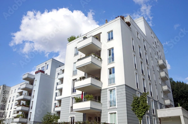 Obraz Kamienice w Berlinie