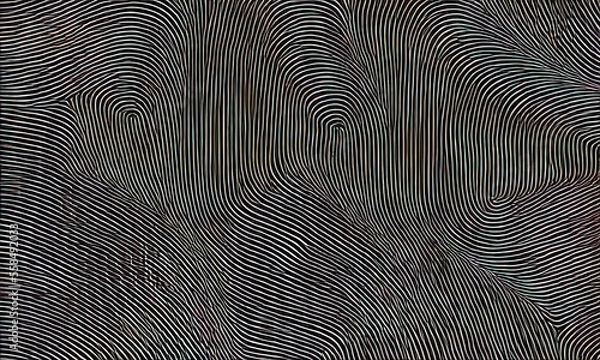 Fototapeta black and white abstract finger swirl texture