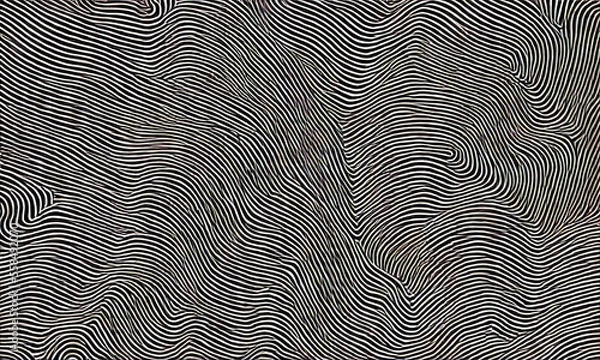 Fototapeta black and white abstract finger swirl texture
