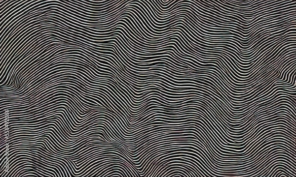 Fototapeta black and white abstract finger swirl texture