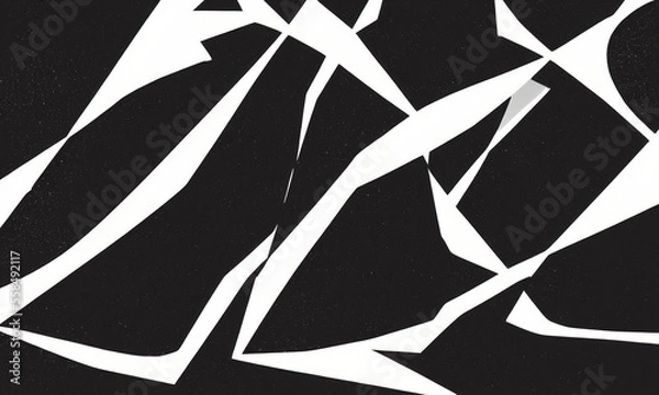 Fototapeta black and white abstract finger swirl texture