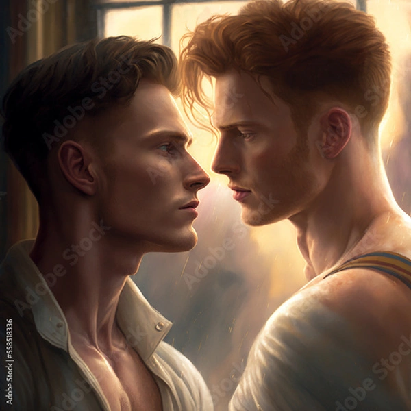 Obraz Gay Romance AI Generated