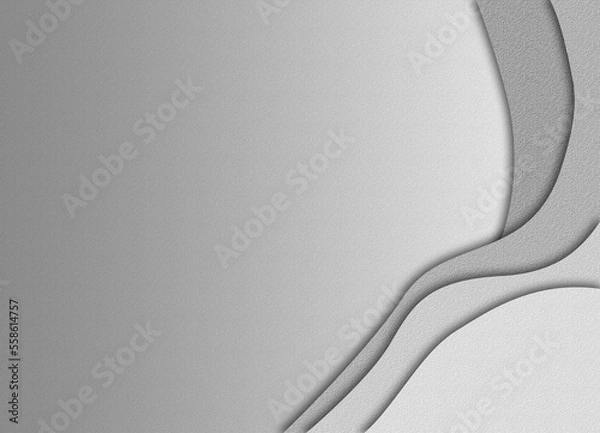 Obraz grey background with waves