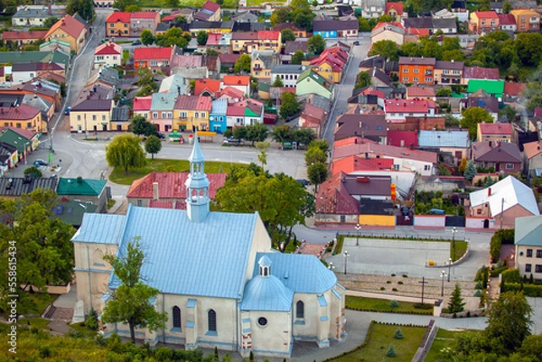 Fototapeta Miasteczko