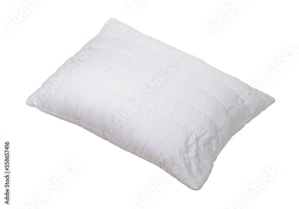 Fototapeta New white soft pillow