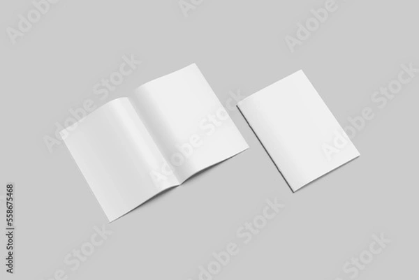 Obraz A4 Brochure Mockup