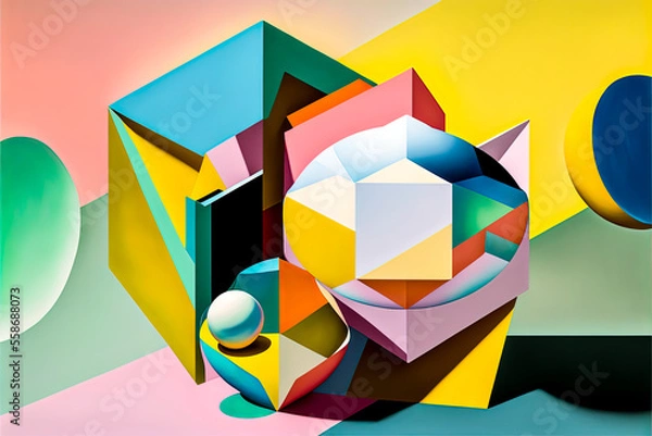 Fototapeta abstract colorful background