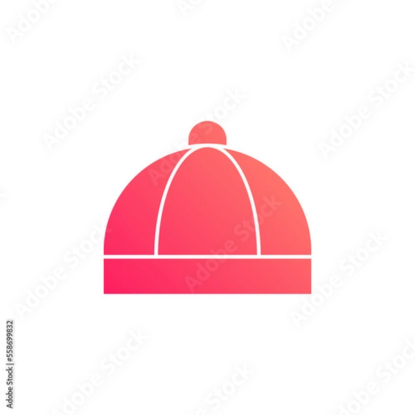 Obraz hat chinese vector for website symbol icon presentation