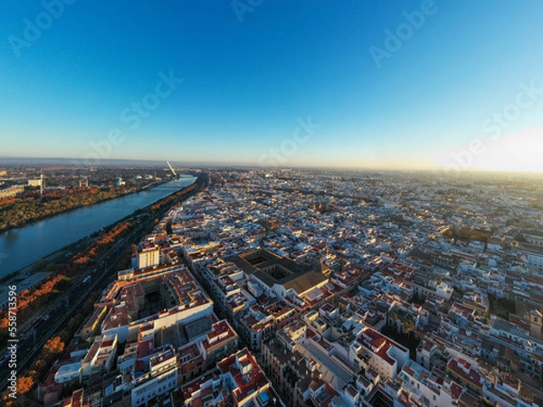 Obraz Aerial View - Seville, Spain