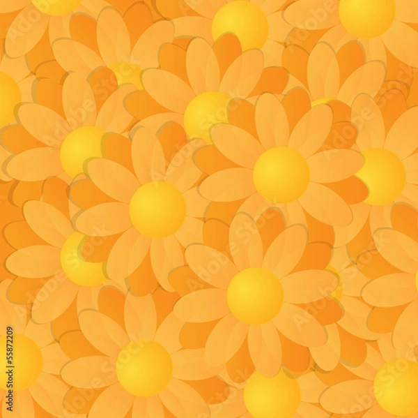 Fototapeta Yellow And Orange Gerberas