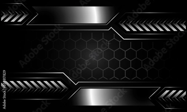 Fototapeta Dark Metal Background Texture