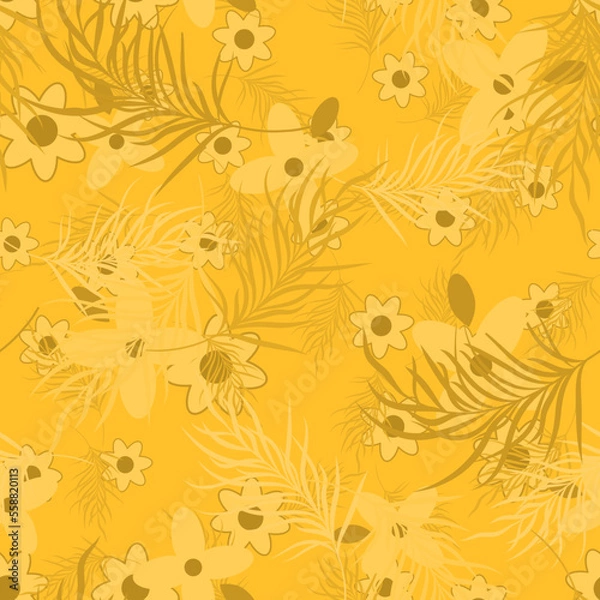 Fototapeta Flower Floral Colorful Country Style Seamless Pattern for Textile.
