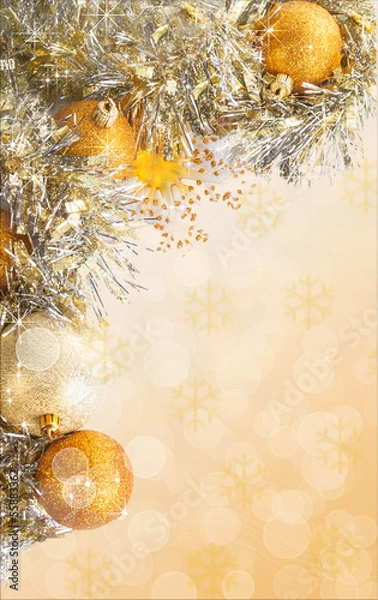 Obraz New year's composition.