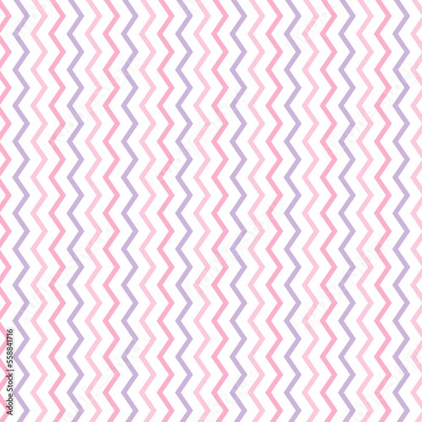 Fototapeta Beautiful abstract pink background. The geometric pattern and trendy ornament. 