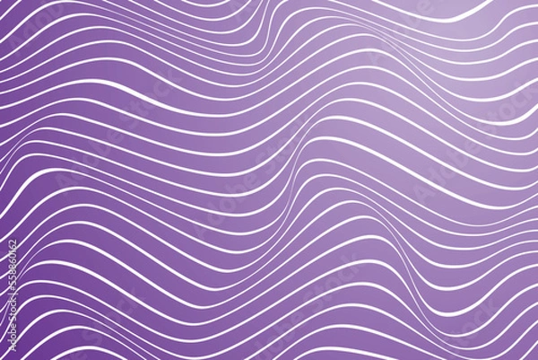 Fototapeta Abstract dynamic wavy lines background