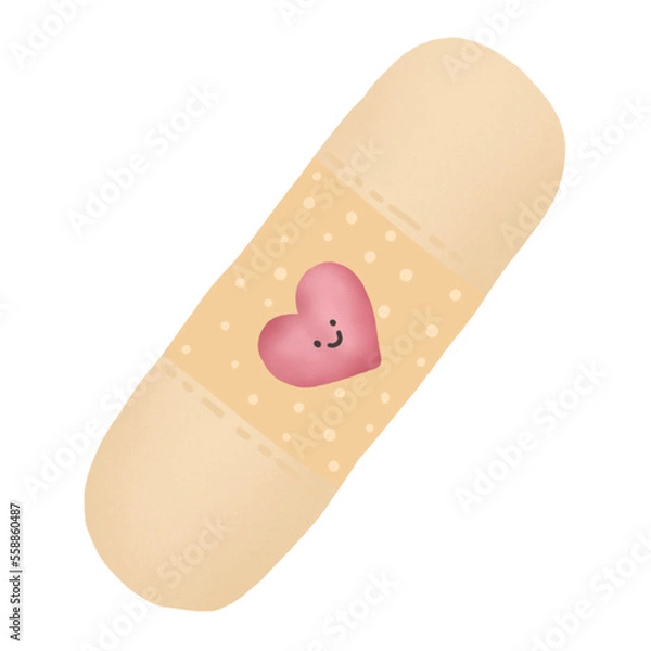 Obraz Plaster Element Illustration