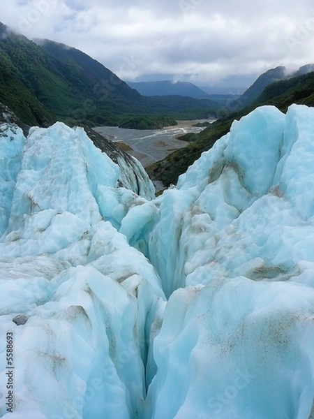 Obraz Gletscher Spalte
