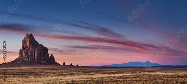 Obraz Shiprock, New Mexico, USA