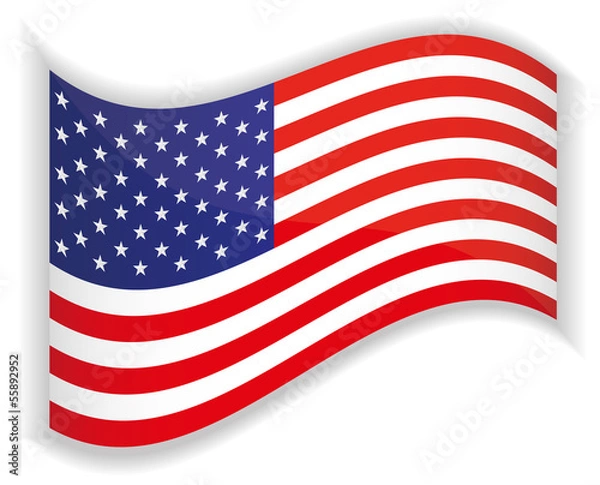 Obraz USA Flag
