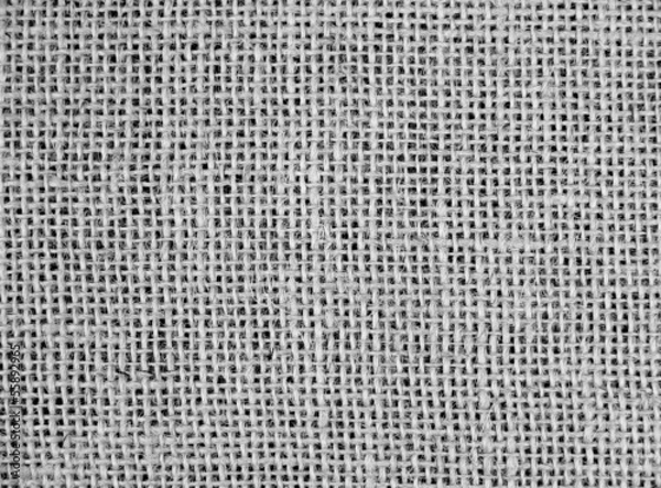 Fototapeta Gray Burlap texture background