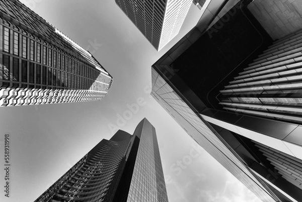 Obraz modern office buildings - 04