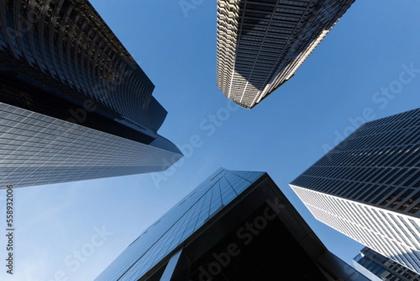 Obraz modern office buildings - 03