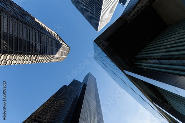 Obraz modern office buildings - 01