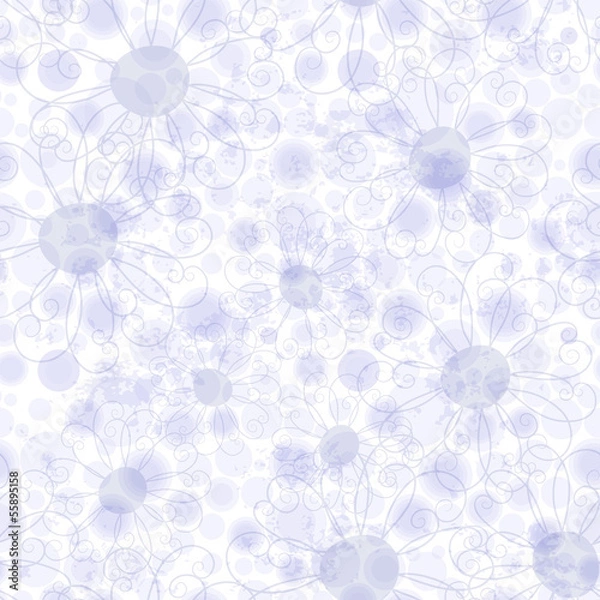 Fototapeta Seamless gentle violet grunge pattern