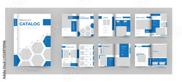 Obraz Product Catalog Design Layout Templates