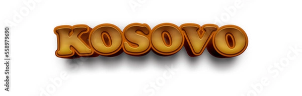 Obraz KOSOVO NAME MOCKUP