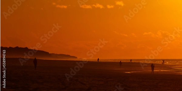 Obraz sunset over the sea