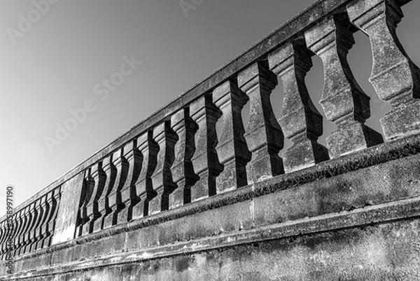 Fototapeta bridge pillars