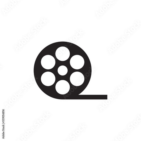 Fototapeta Movie Icon , Media Icon Vector