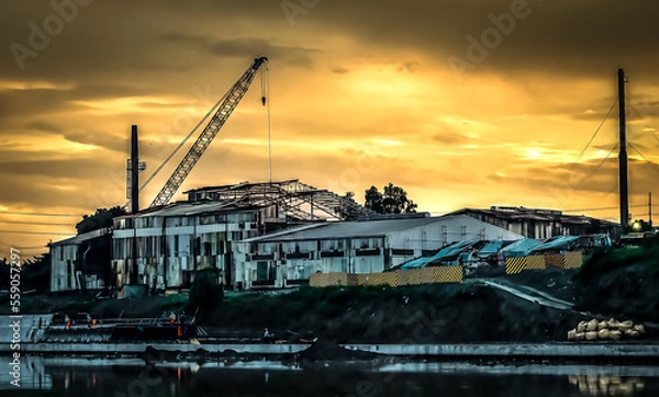 Obraz Industrial Valley