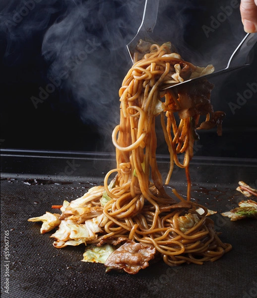 Obraz 焼きそば　　スタジオ撮影　　イメージ