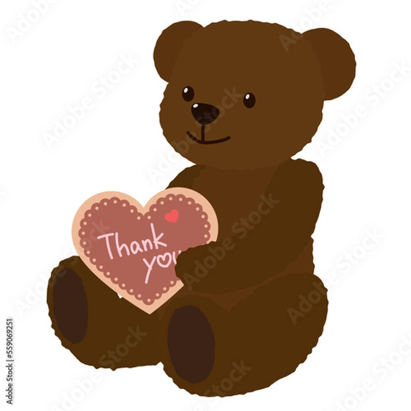 Fototapeta テディベア　バレンタイン