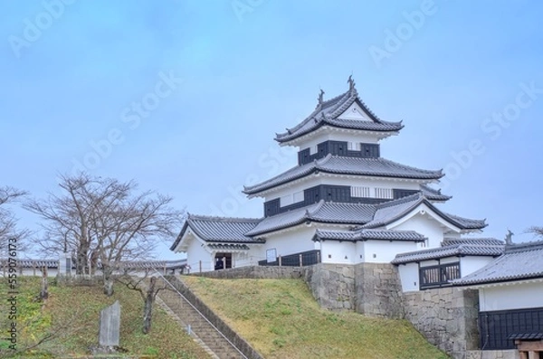 Fototapeta 白河小峰城