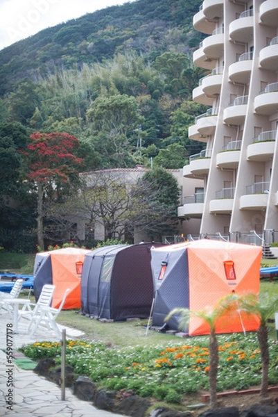 Obraz 伊豆今井浜東急ホテル サウナテント