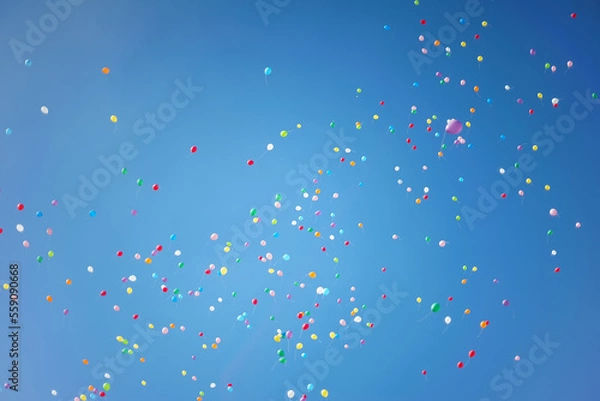 Obraz 結婚式バルーンリリース