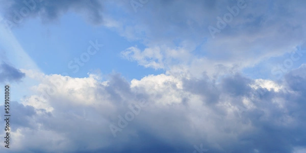 Fototapeta beautiful clouds in the sky, abstract pattern