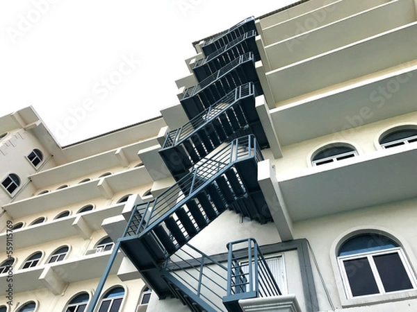 Fototapeta Fire escape