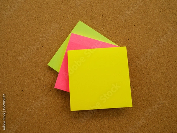 Obraz Colorful not pad on wood board