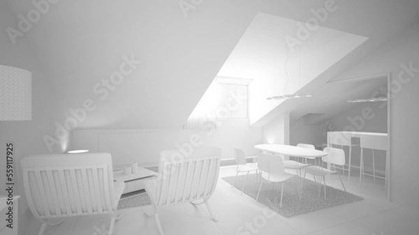 Obraz Architecture appartement 3D
