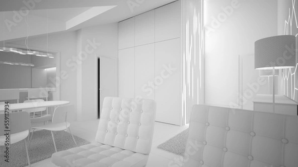 Obraz Architecture appartement 3D