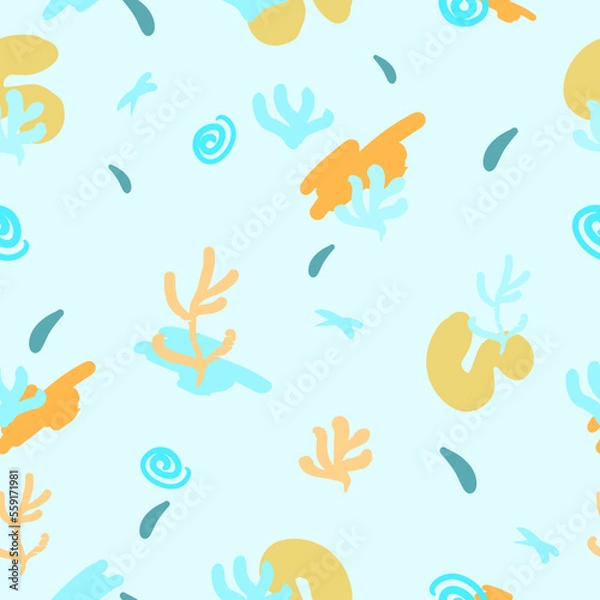 Obraz Blue abstraction pattern