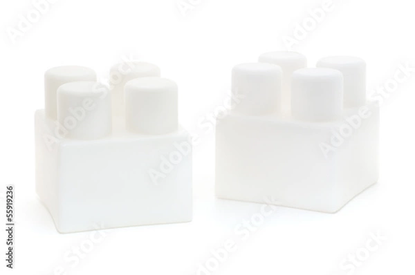 Fototapeta Plastikowe bloki