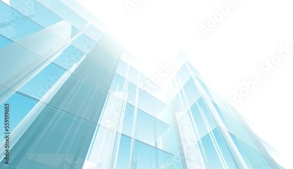 Fototapeta modern office building