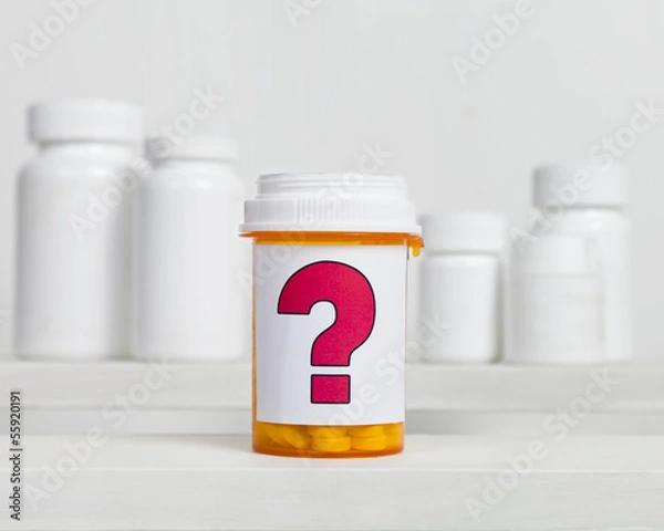 Obraz Wątpliwe leki