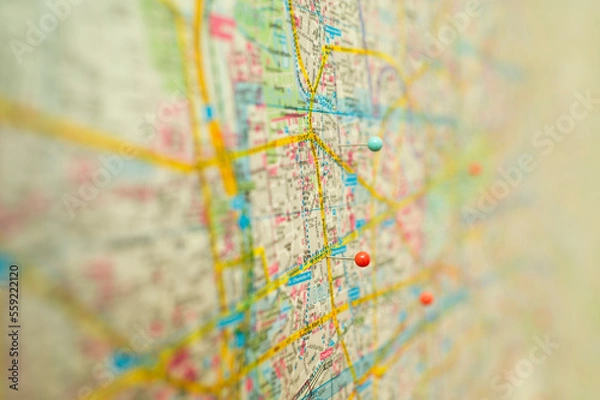 Obraz Stadtplan Berlin